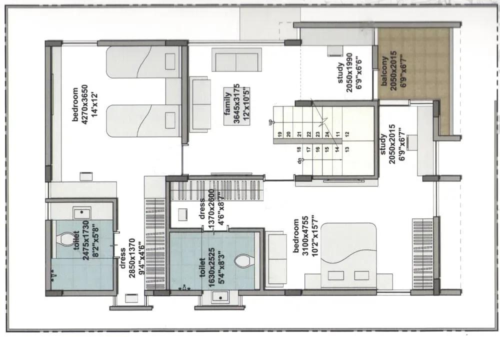 RBD Stillwaters Villas villas floor plan