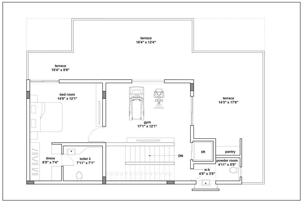 RBD Stillwaters Villas villas floor plan