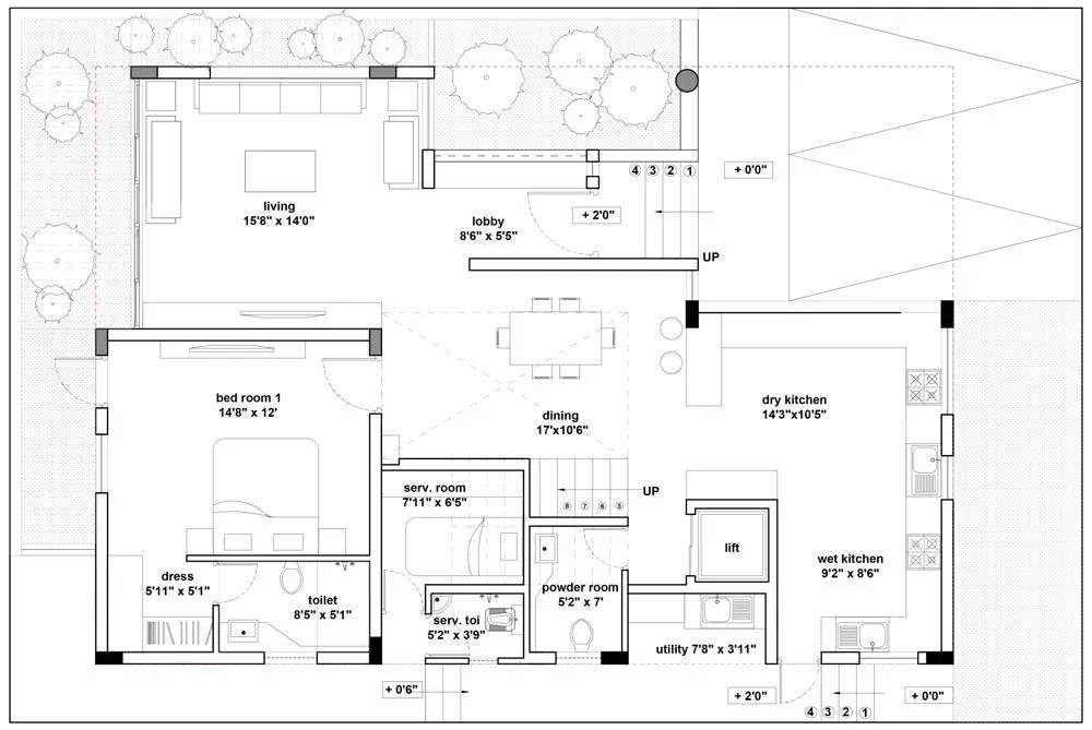 RBD Stillwaters Villas villas floor plan