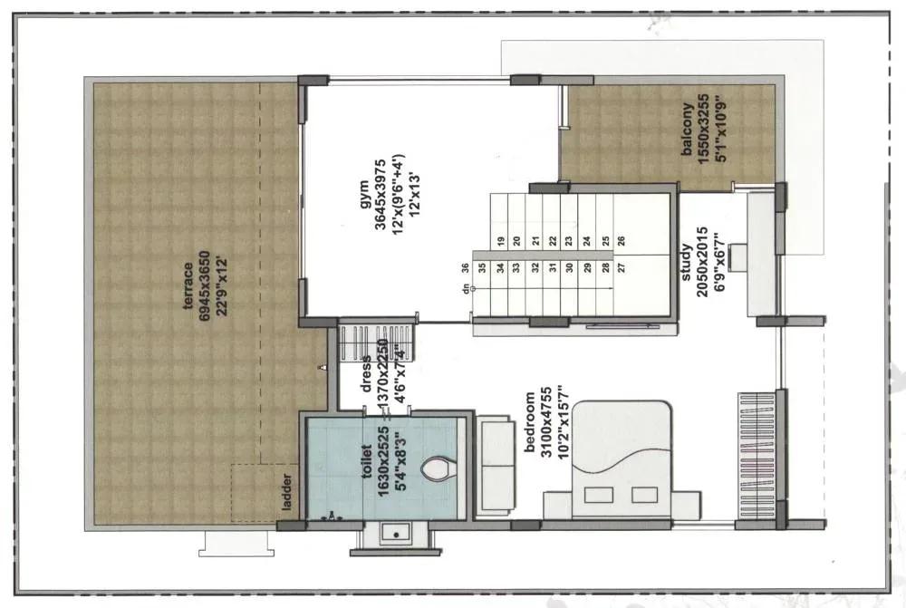 RBD Stillwaters Villas villas floor plan