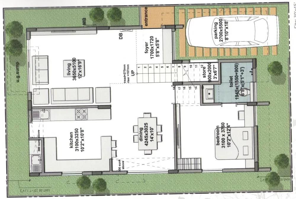 RBD Stillwaters Villas villas floor plan