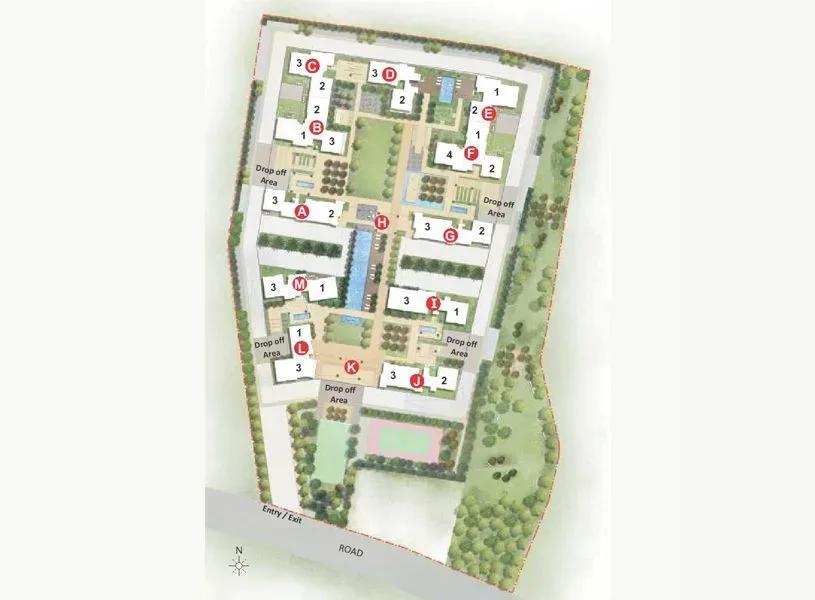 Rohan Iksha apartments
