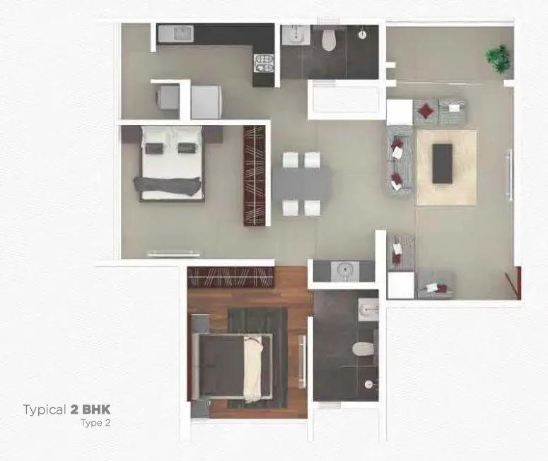Rohan Iksha apartments