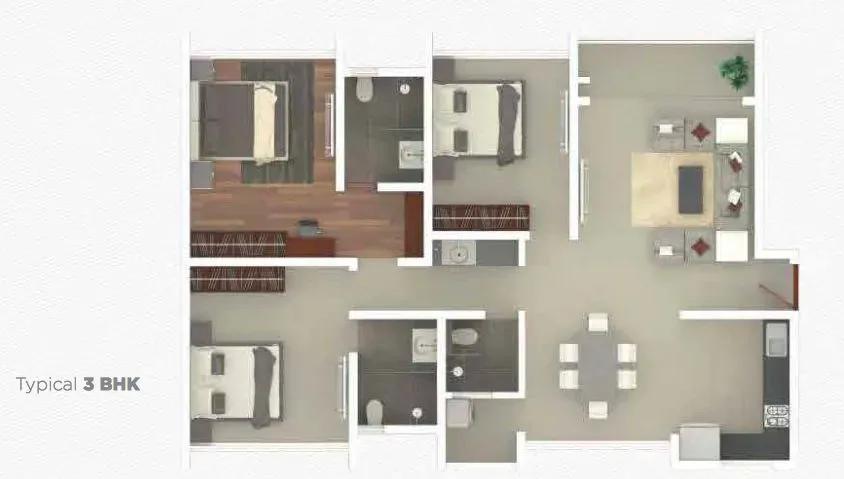 Rohan Iksha apartments