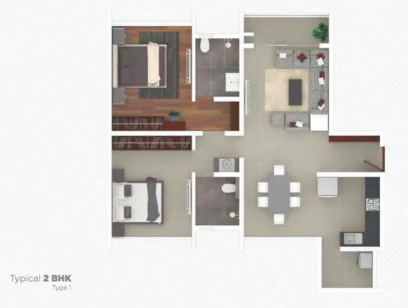 Rohan Iksha apartments
