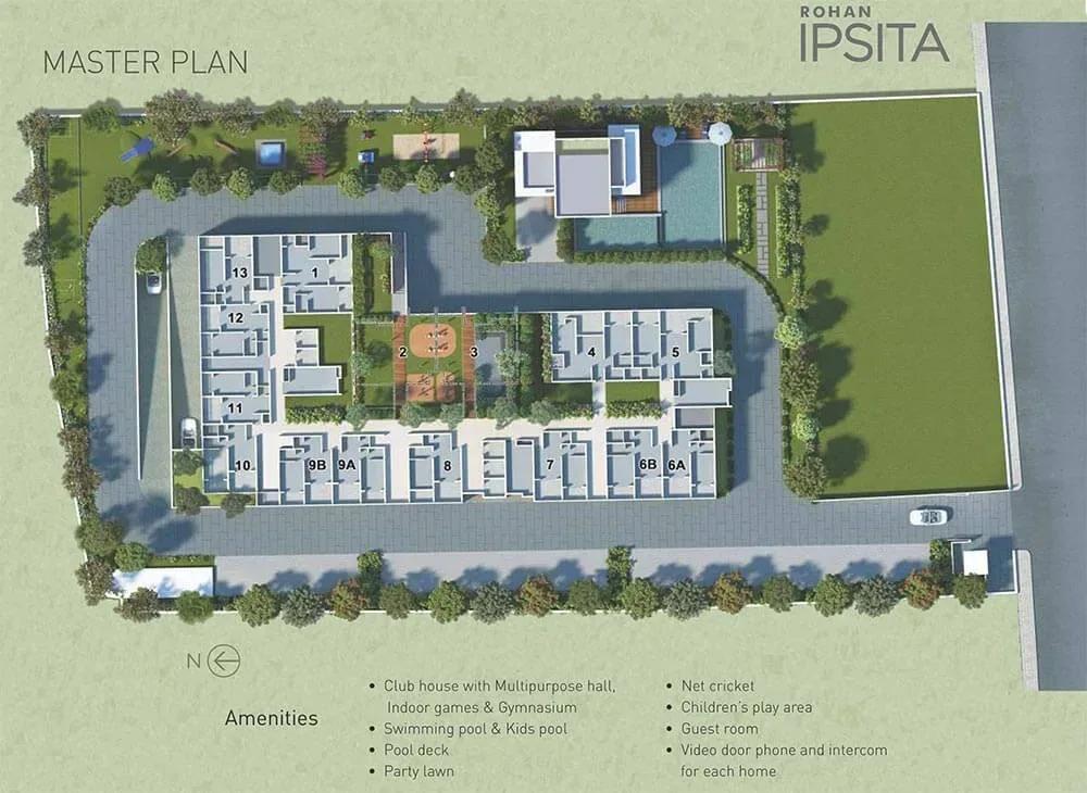 Rohan Ipsita apartments