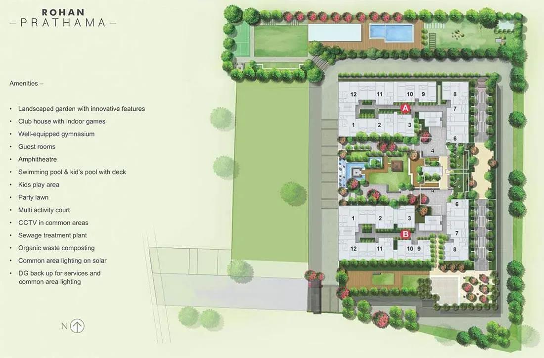 Rohan Prathama apartments