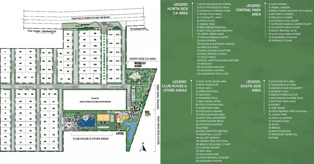 Ruchira Villa Feliz Villas villas master plan