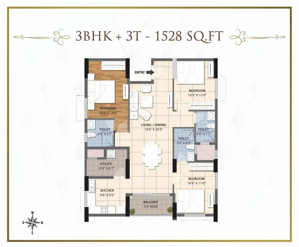 RWD Grand Corridor floor plan