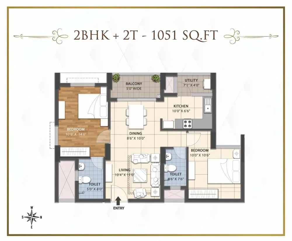 RWD Grand Corridor floor plan