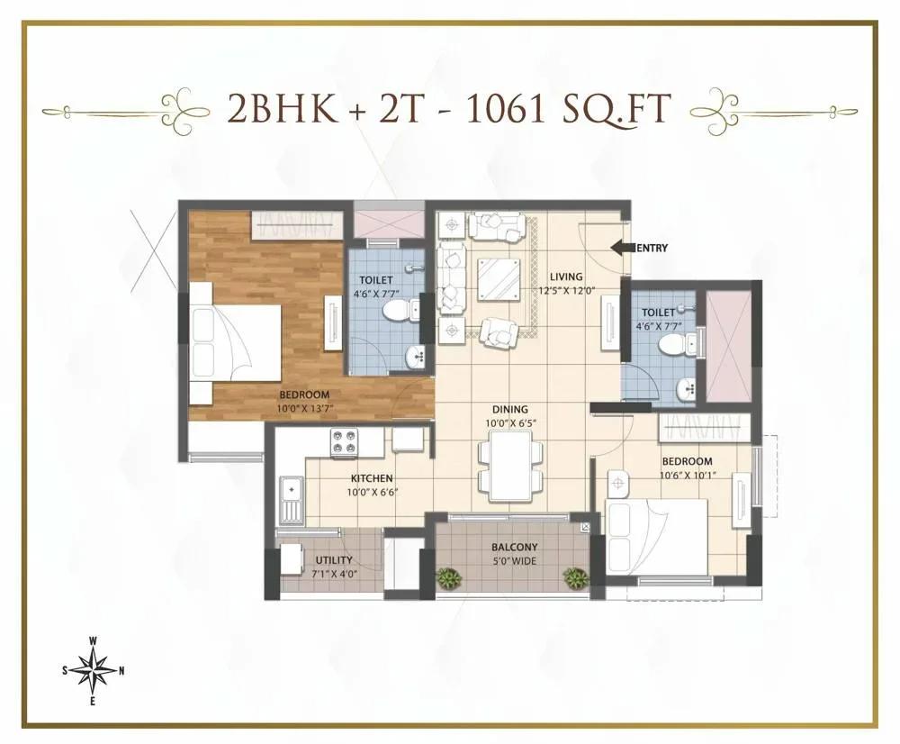 RWD Grand Corridor floor plan