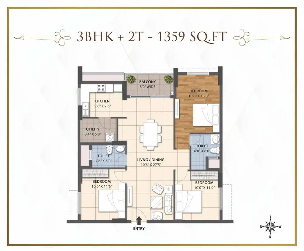 RWD Grand Corridor floor plan