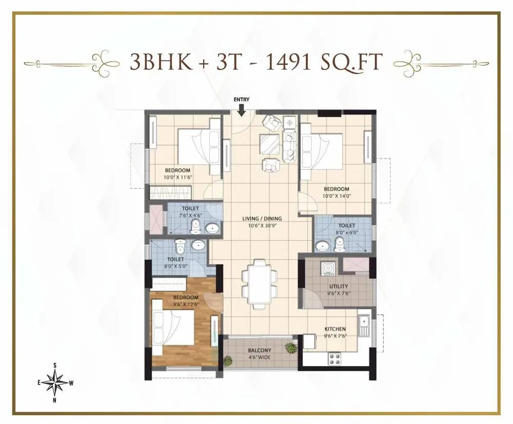 RWD Grand Corridor floor plan