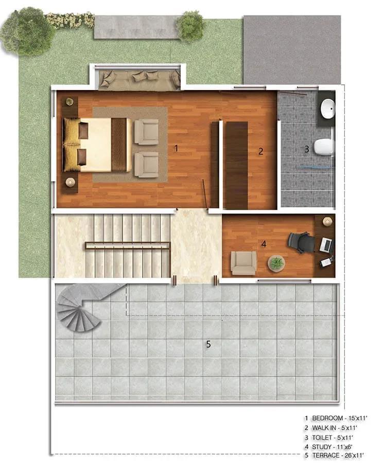 Saiven Mulberry Groves villas