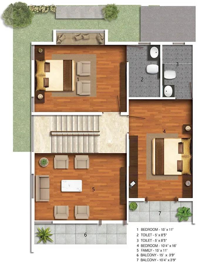 Saiven Mulberry Groves villas