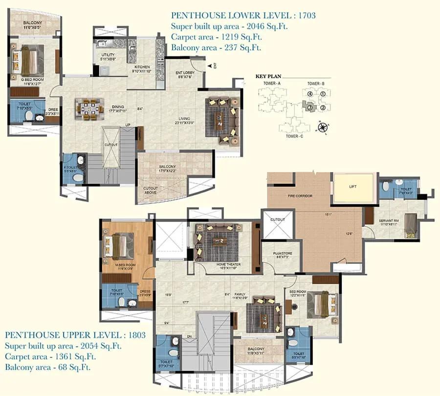 Salarpuria Sattva Aqua Vista apartments