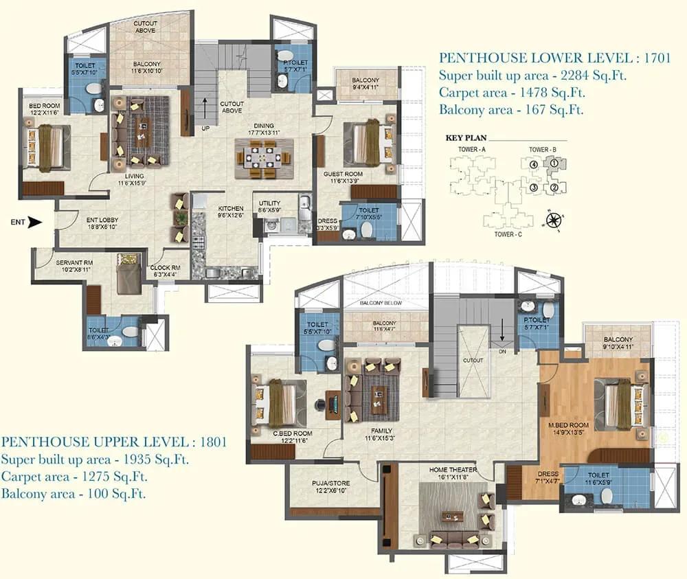 Salarpuria Sattva Aqua Vista apartments