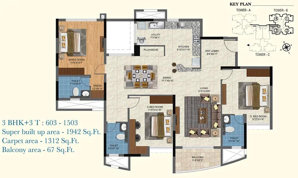 Salarpuria Sattva Aqua Vista apartments