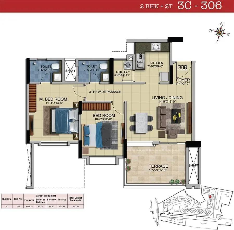 Salarpuria Sattva HM Royal apartments