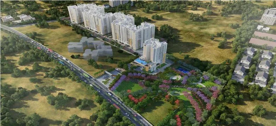Salarpuria Sattva Misty Charm apartments master plan