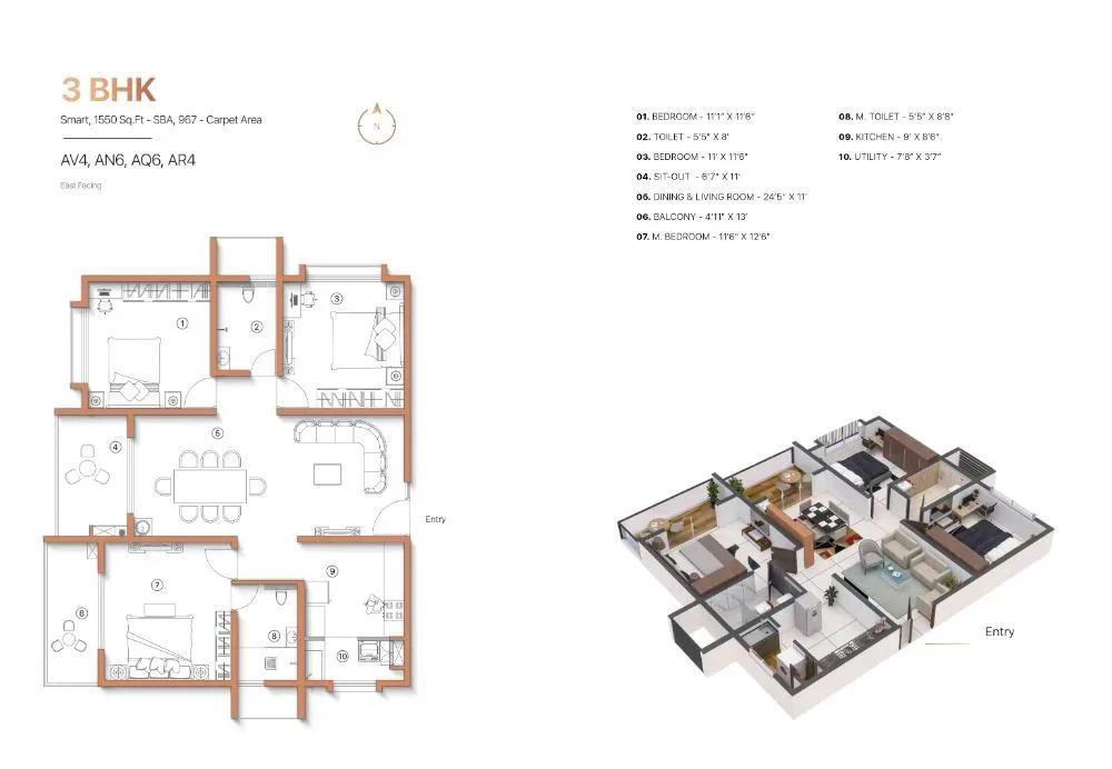 Sanjeevini Adwaith apartments