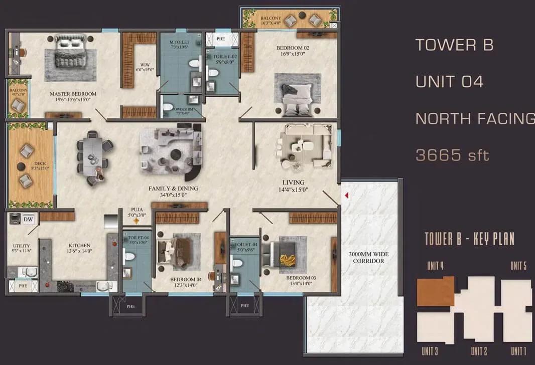 SAS Diamond Towers apartments