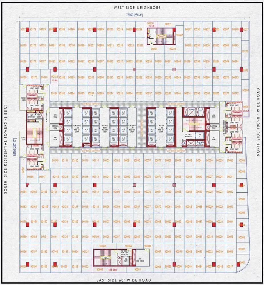 SAS Diamond Towers Commercial offices