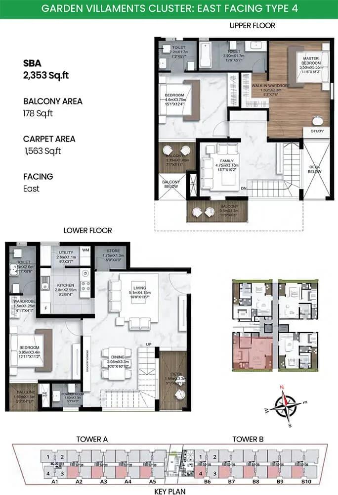 SBR Earth and Sky floor plan