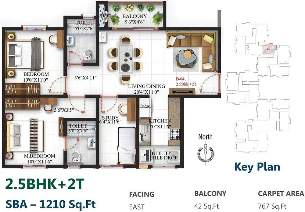 SBR One Residence apartments