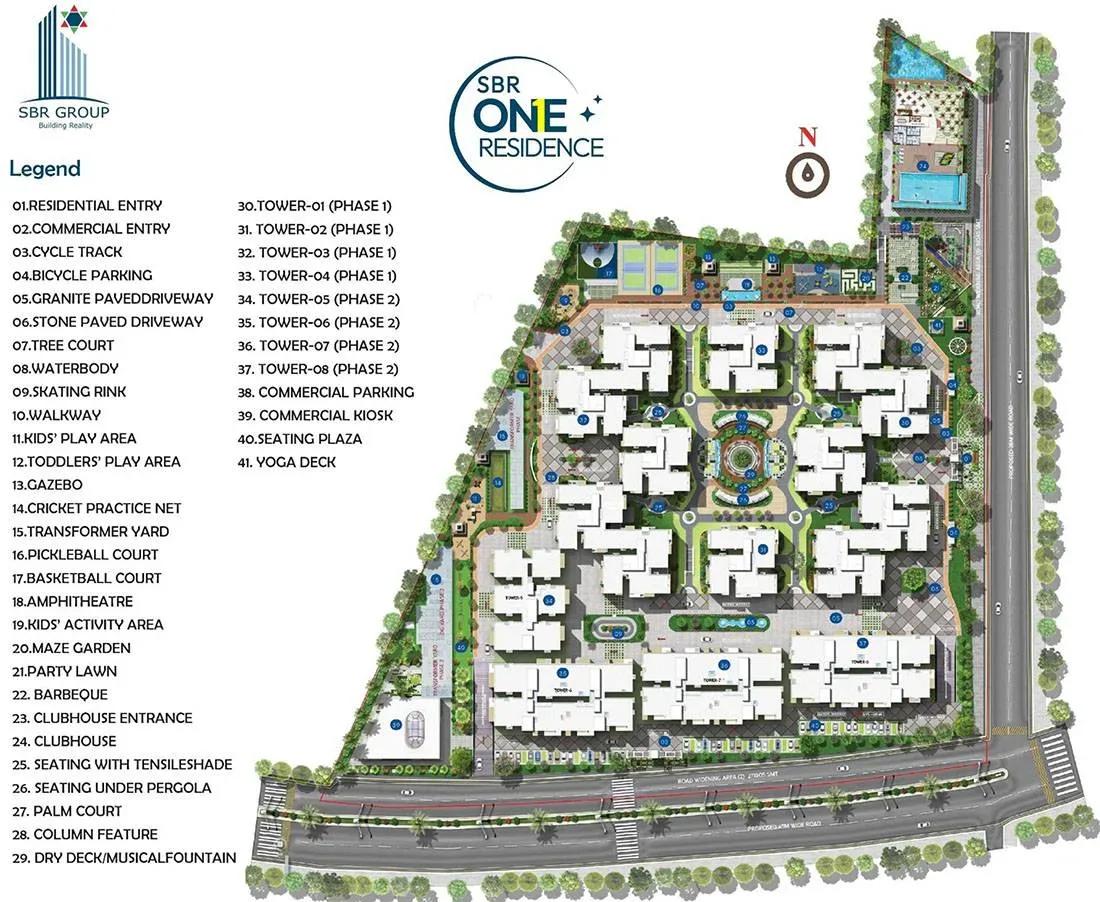 SBR One Residence apartments