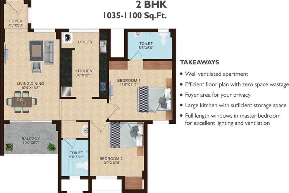 Temple Bells Shriram Joy apartments