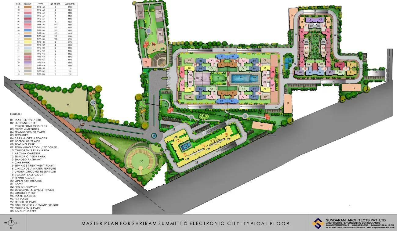Shriram Summitt apartments