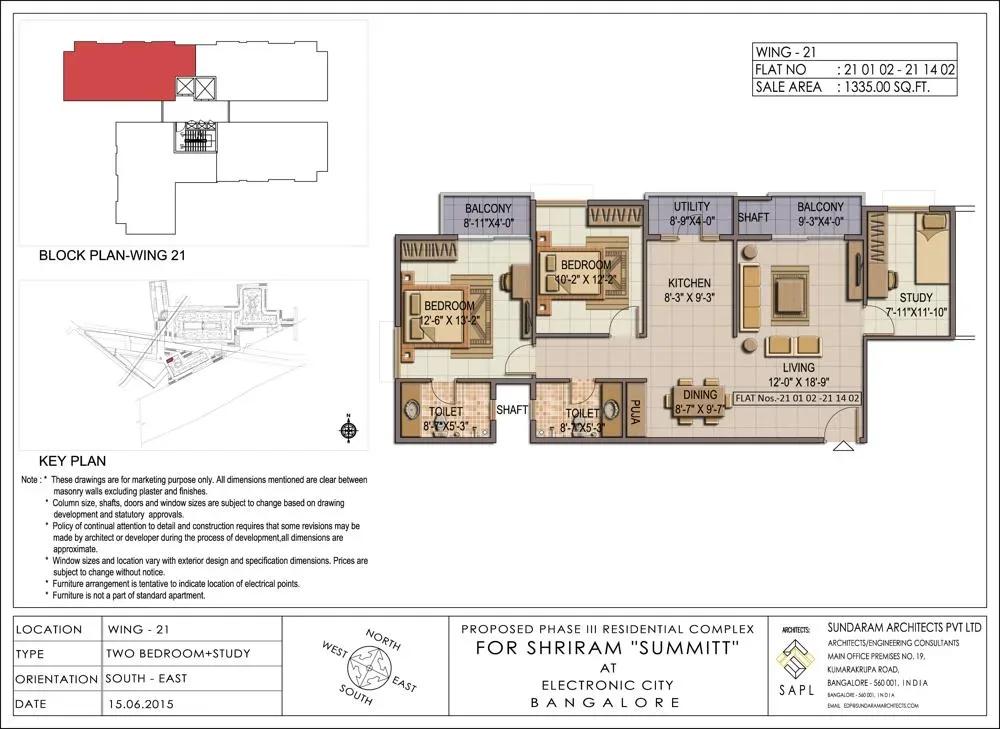 Shriram Summitt apartments
