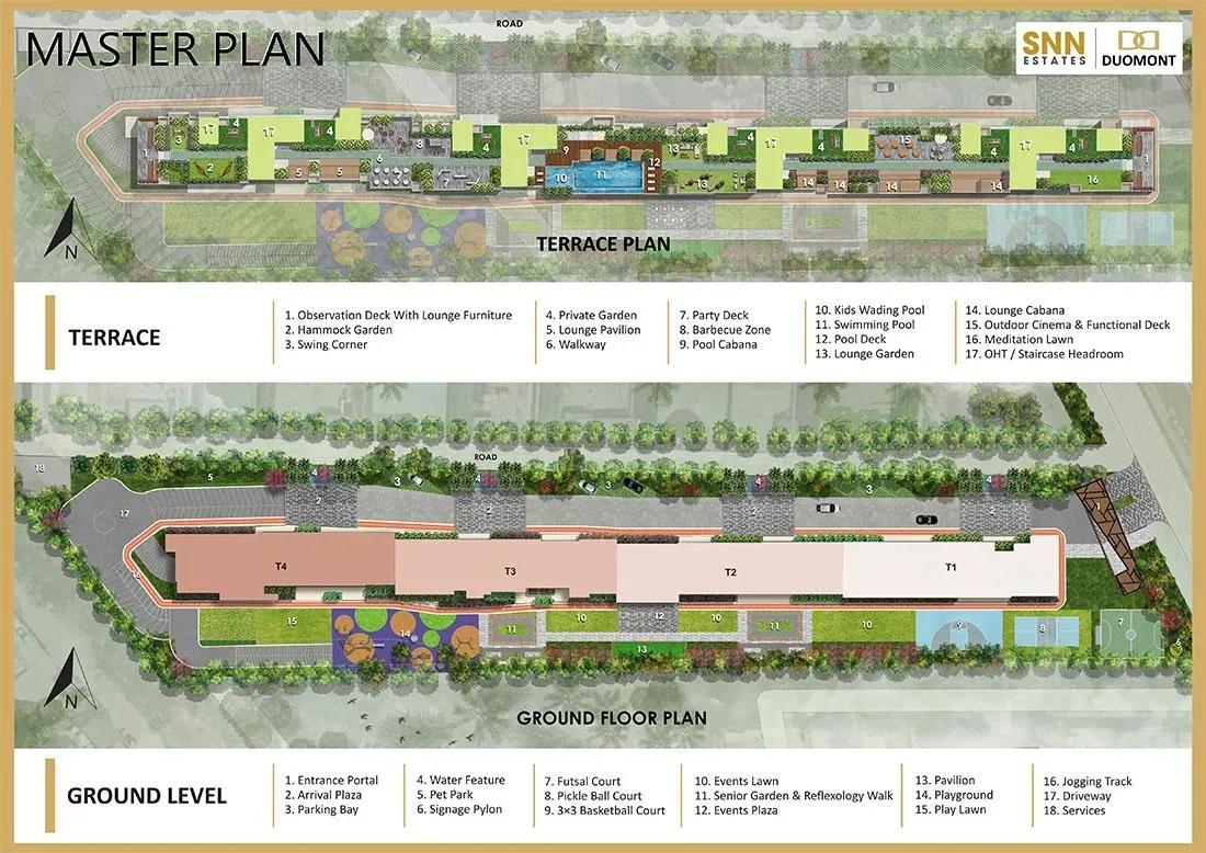 SNN Duomont apartments master plan