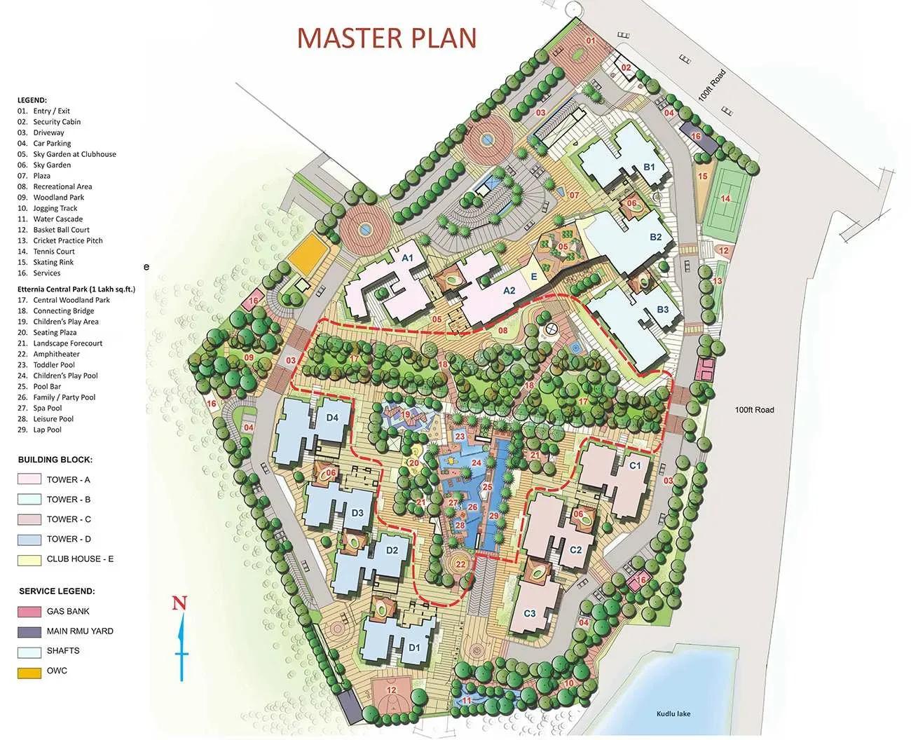 SNN Raj Etternia master plan