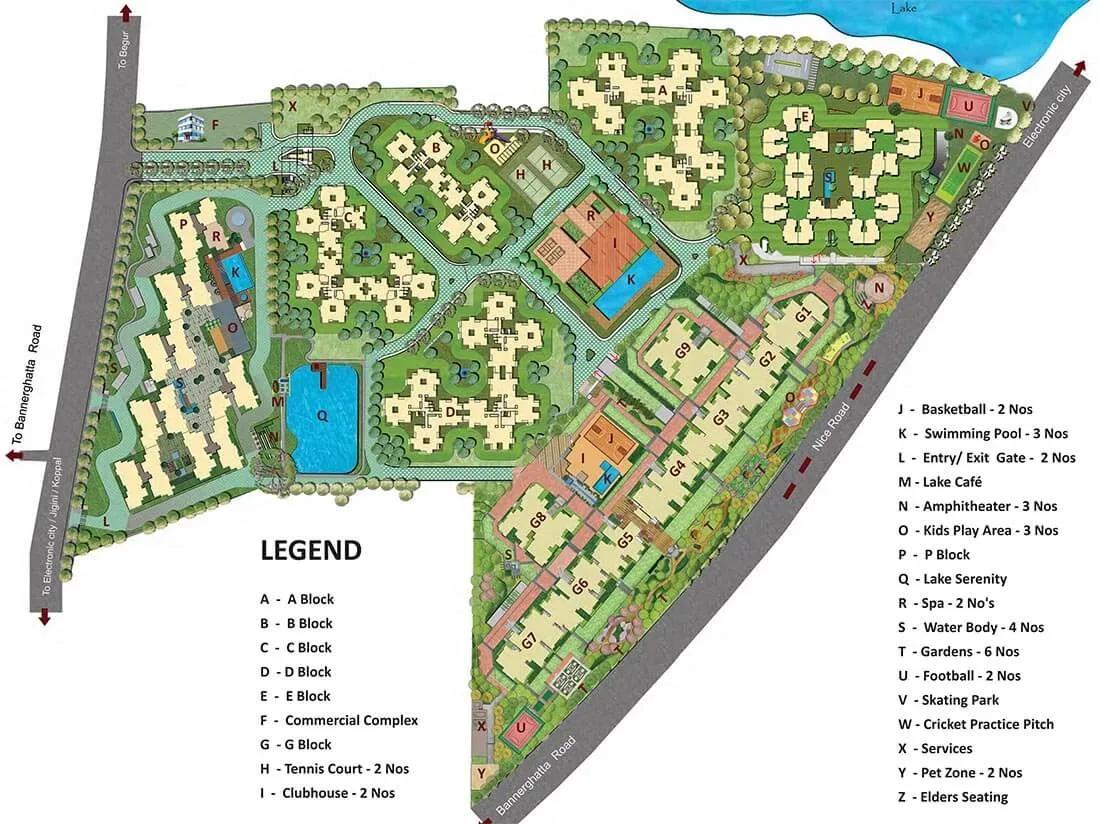 SNN Raj Serenity Gardens apartments