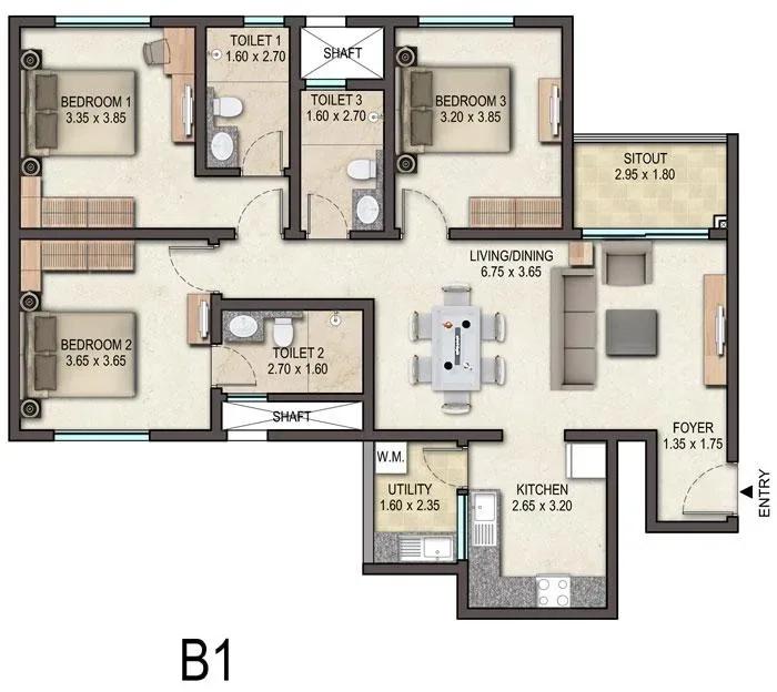 Sobha Avenue apartments