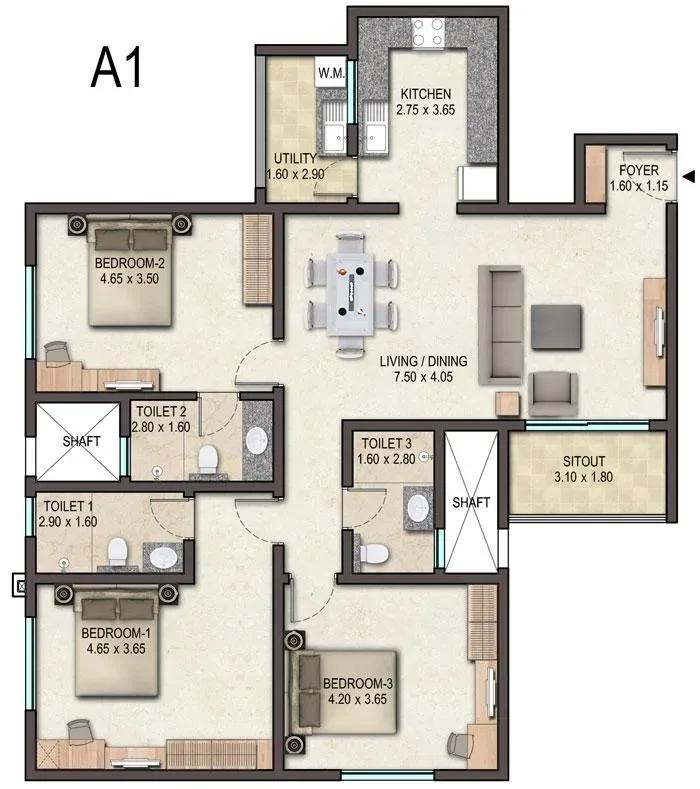 Sobha Avenue apartments