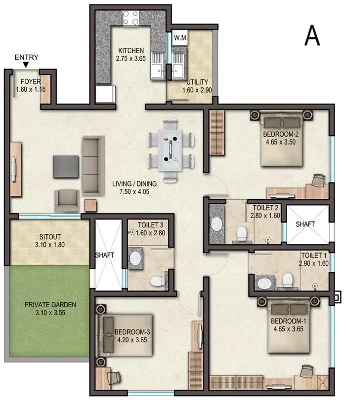 Sobha Avenue apartments