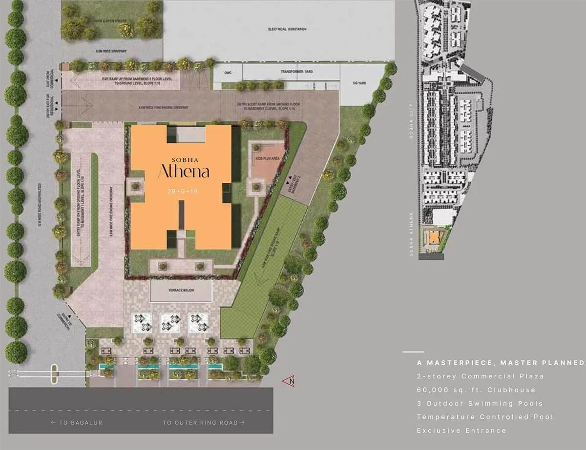 Sobha City Athena apartments