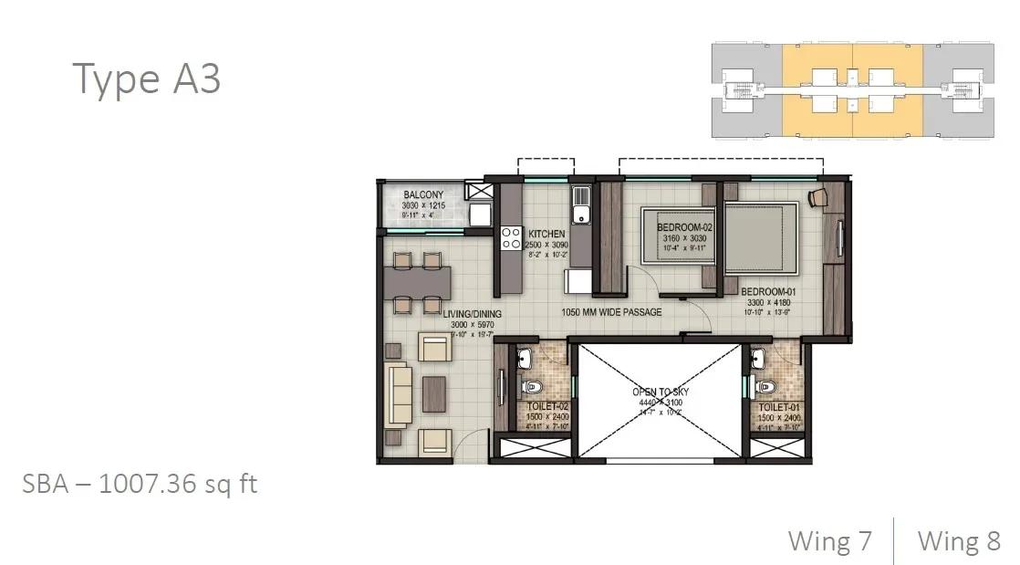 Sobha Dream Acres apartments