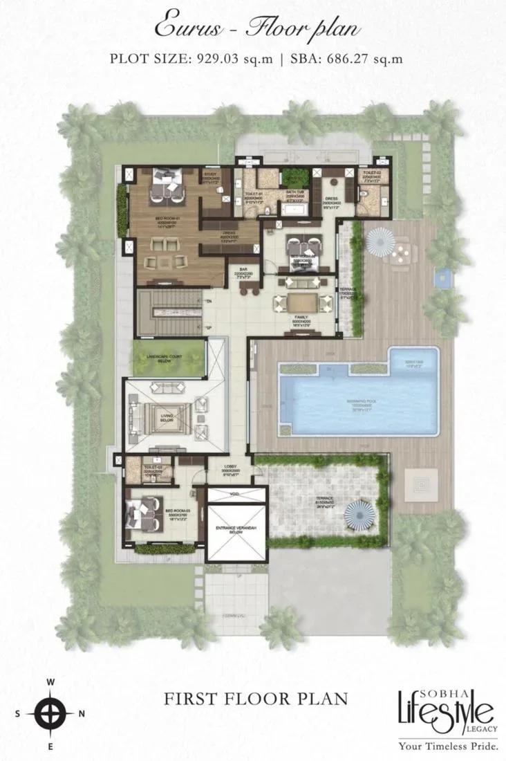 Sobha LifeStyle Legacy villas