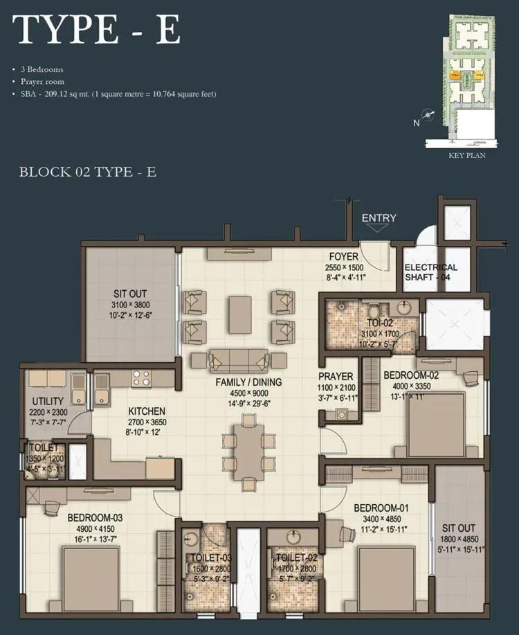 Sobha Morzaria Grandeur apartments
