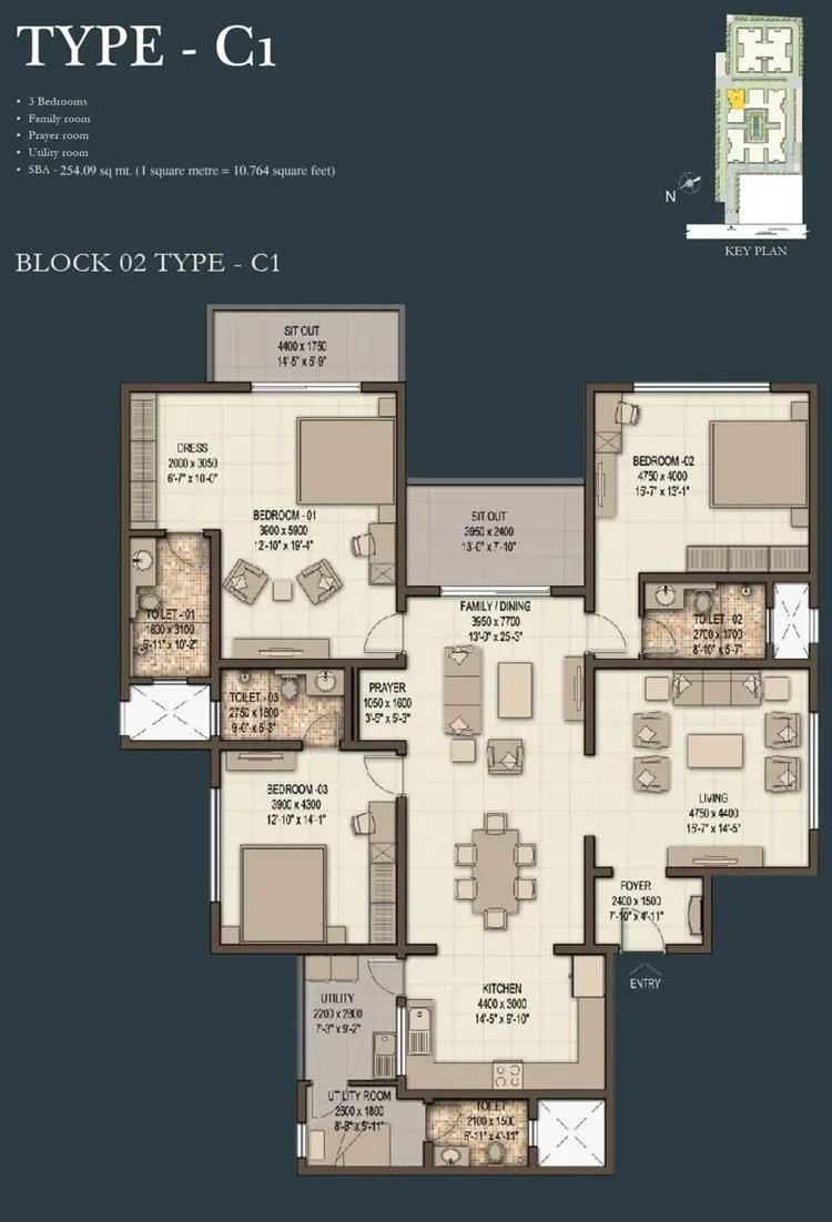 Sobha Morzaria Grandeur apartments