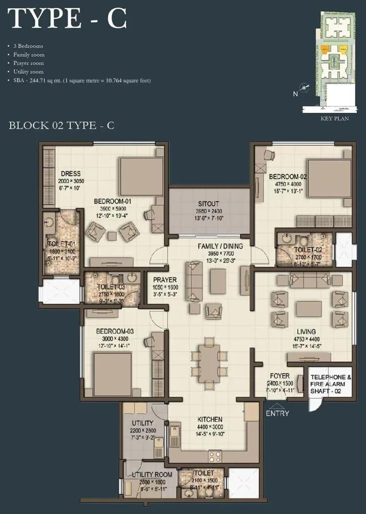 Sobha Morzaria Grandeur apartments