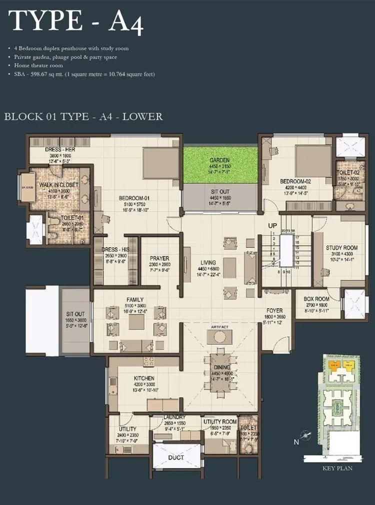 Sobha Morzaria Grandeur apartments