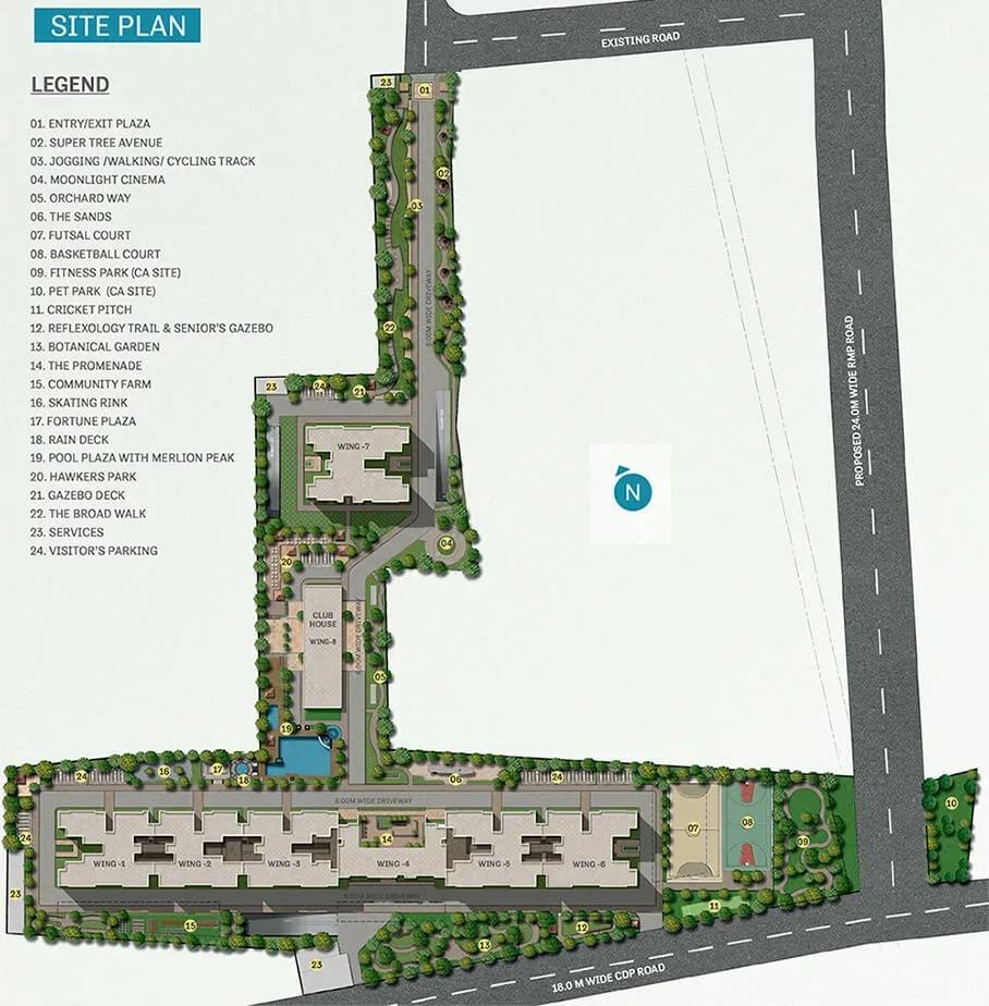 Sobha Sentosa apartments