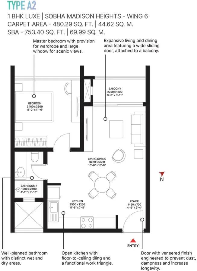 Sobha Town Park Phase 3 apartments