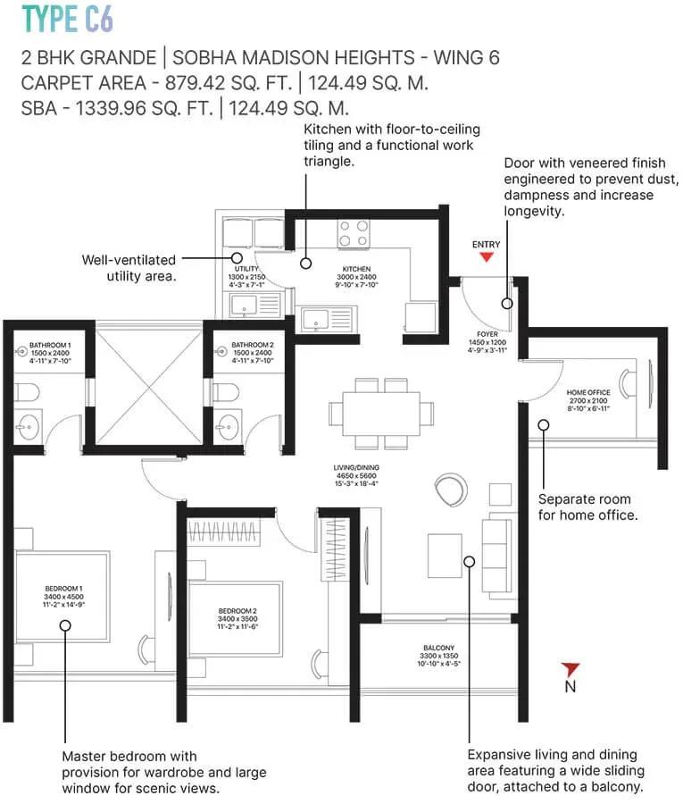 Sobha Town Park Phase 3 apartments
