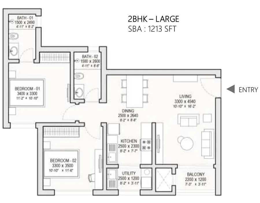 Sobha Township apartments